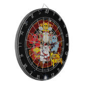 Metal Maneki Dartbord (Voorkant Links)