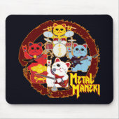 Metal Maneki Muismat (Voorkant)