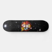 Metal Maneki Persoonlijk Skateboard (Horizontaal)