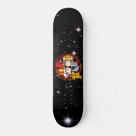 Metal Maneki Persoonlijk Skateboard (Voorkant)