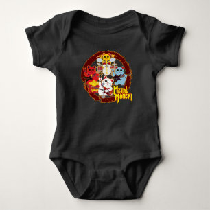 Metal Maneki Romper