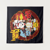 Metal Maneki Wandkleed (Voorkant (horizontaal))