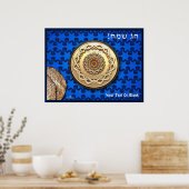 Metal Matzah Bord Poster (Keuken)