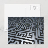 Metal Maze Briefkaart (Voorkant / Achterkant)