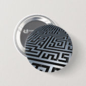 Metal Maze Ronde Button 5,7 Cm (Voorkant /achterkant)