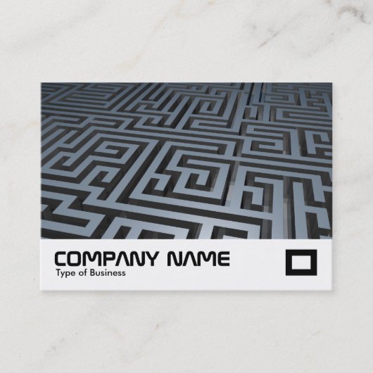 Metal Maze Visitekaartje (Voorkant)