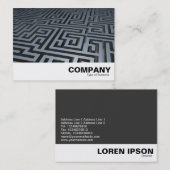 Metal Maze Visitekaartje (Voorkant / Achterkant)