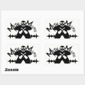 Metal Meeple - Sticker (Vel)