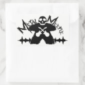 Metal Meeple - Sticker (Tas)