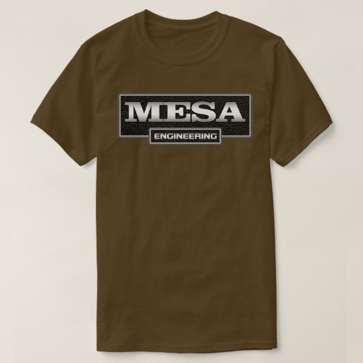 Metal Mesa Engineering T-shirt (Design voorkant)
