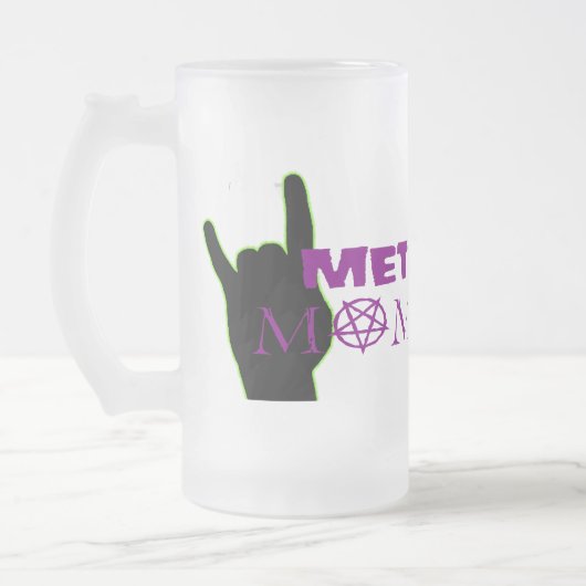 Metal Momma Matglas Bierpul (Links)