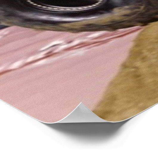 Metal Monster Truck Print (Hoek)