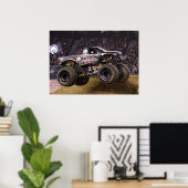 Metal Monster Truck Print (Thuiskantoor)