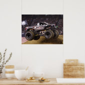 Metal Monster Truck Print (Keuken)