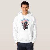    Metal Moo-d – Rockin' Cow with a Guitar Hoodie (Voorkant volledig)