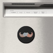 Metal Mustache Magneet (Insitu (Vaatwasser))
