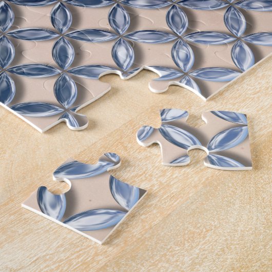Metal Petals Jigzaag Puzzle Legpuzzel (Zijkant)