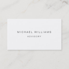 METAL PROFESIONAL ELEGANTE MODERNO MINIMALISTA VISITEKAARTJE