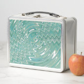 Metal Psychedelic groene Lunchbox (In situ)