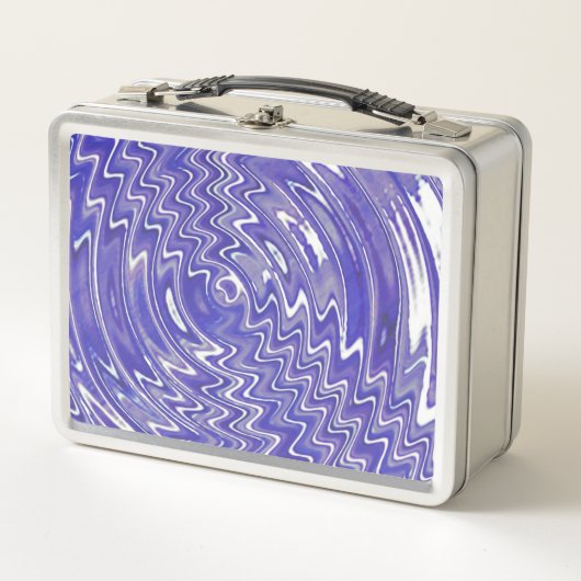Metal Psychedelic paarse Lunchbox (Voorkant)