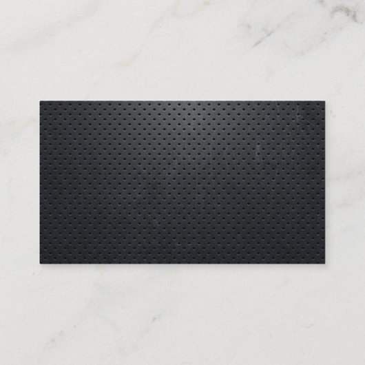 Metal QR Code Sales Manager Visitekaartje (Achterkant)