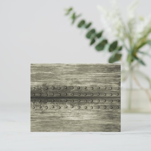Metal Rivets Pattern Briefkaart (Staand voorkant)