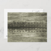 Metal Rivets Pattern Briefkaart (Voorkant / Achterkant)