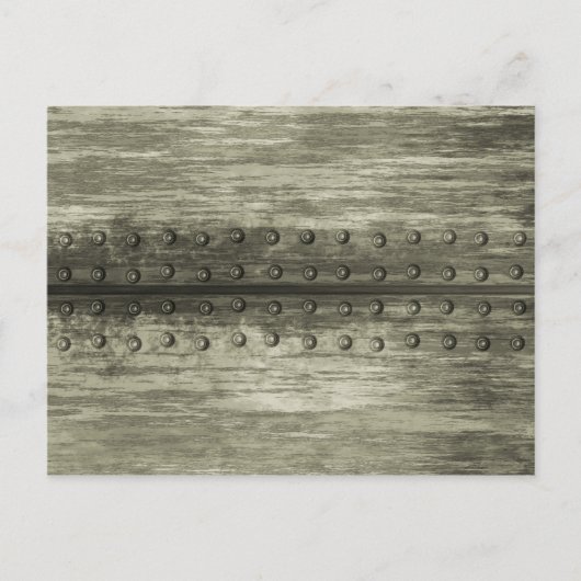 Metal Rivets Pattern Briefkaart (Voorkant)