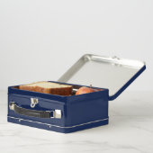 Metal Roestvrij Lunchbox met Jamaicaanse kleuren (Binnen)