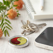 Metal Rooster Sleutelhanger (Zijkant)