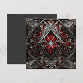 Metal Ruby Art (Voorkant / Achterkant)