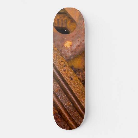METAL RULES SKATEBOARD DEK (Voorkant)