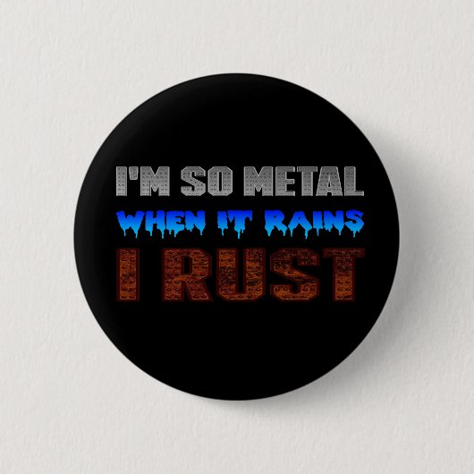 Metal Rust Button (Voorkant)