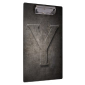 Metal Rustic Y Monogram Klembord (Rechts)