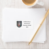 Metal Shield Dragon White Etiket (Insitu)