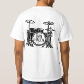 METAL SHOP, DAN HALEN T-SHIRT (Achterkant)