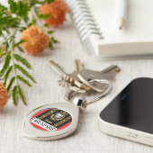 Metal Sleutelhanger speciale cadeau (Zijkant)