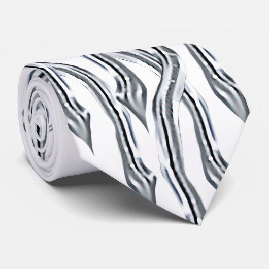 Metal Snake Stropdas (Opgerold)