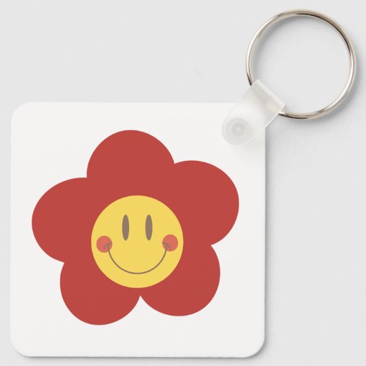  Metal Square Keychain (Achterkant)