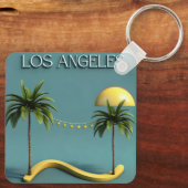 Metal Square Keychain (Achterkant)