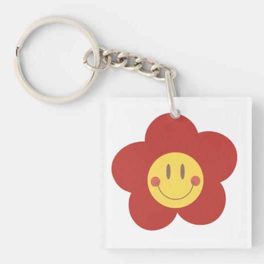  Metal Square Keychain (voorkant)