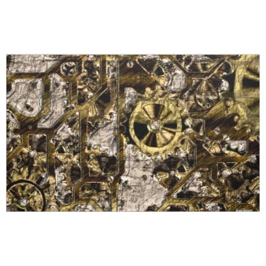 Metal Steampunk Stof (Yard (91,4 cm))