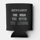 Metal The Man Myth Legend humor Blikjeskoeler (Achterkant)