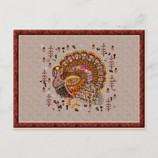 Metal Turkey Briefkaart (Voorkant)