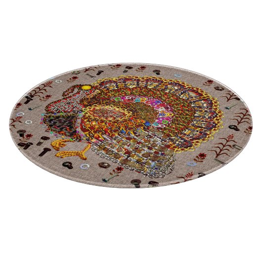 Metal Turkey Snijplank (Hoek)