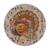 Metal Turkey Snijplank (Voorkant)