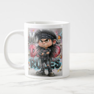 Metal Vader regeert Chagrijnig Grote Koffiekop
