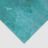 Metal Weathered Turquoise Decoupage Background Tissuepapier (Detail)