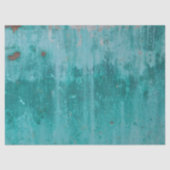 Metal Weathered Turquoise Decoupage Background Tissuepapier (Voorkant)