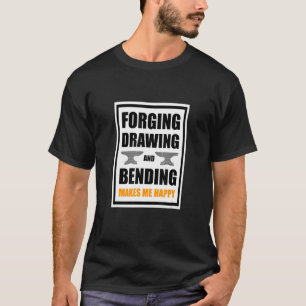 Metal Worker Blacksmith Smeden 4 T-shirt